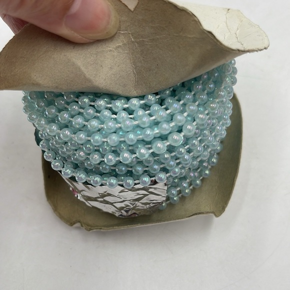 Assorted Round Beads in yards and Ribbons Lot - Picture 3 of 12